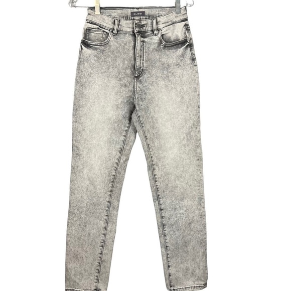 DL1961 Jeans Bella Slim Vintage High Waist in Chalk Size 27 - Picture 1 of 10